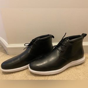 Men's Cole Haan OriginalGrand Chukka Boots Black Leather Size 11